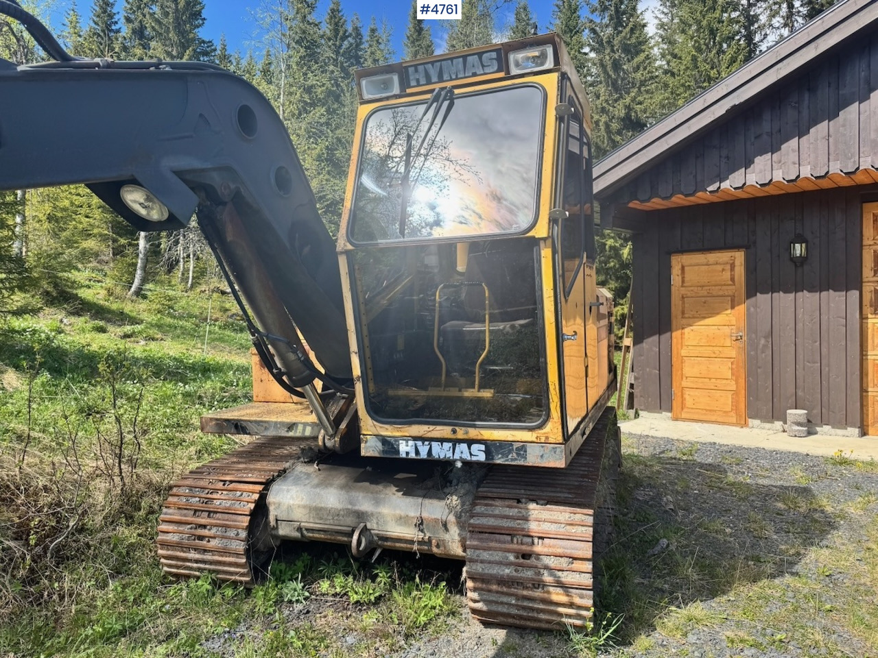 Circa 1990 Hymas 82R Crawler excavator w/ 2 buckets. - Ekskavaator: pilt 3 Circa 1990 Hymas 82R Crawler excavator w/ 2 buckets. - Ekskavaator: pilt 3