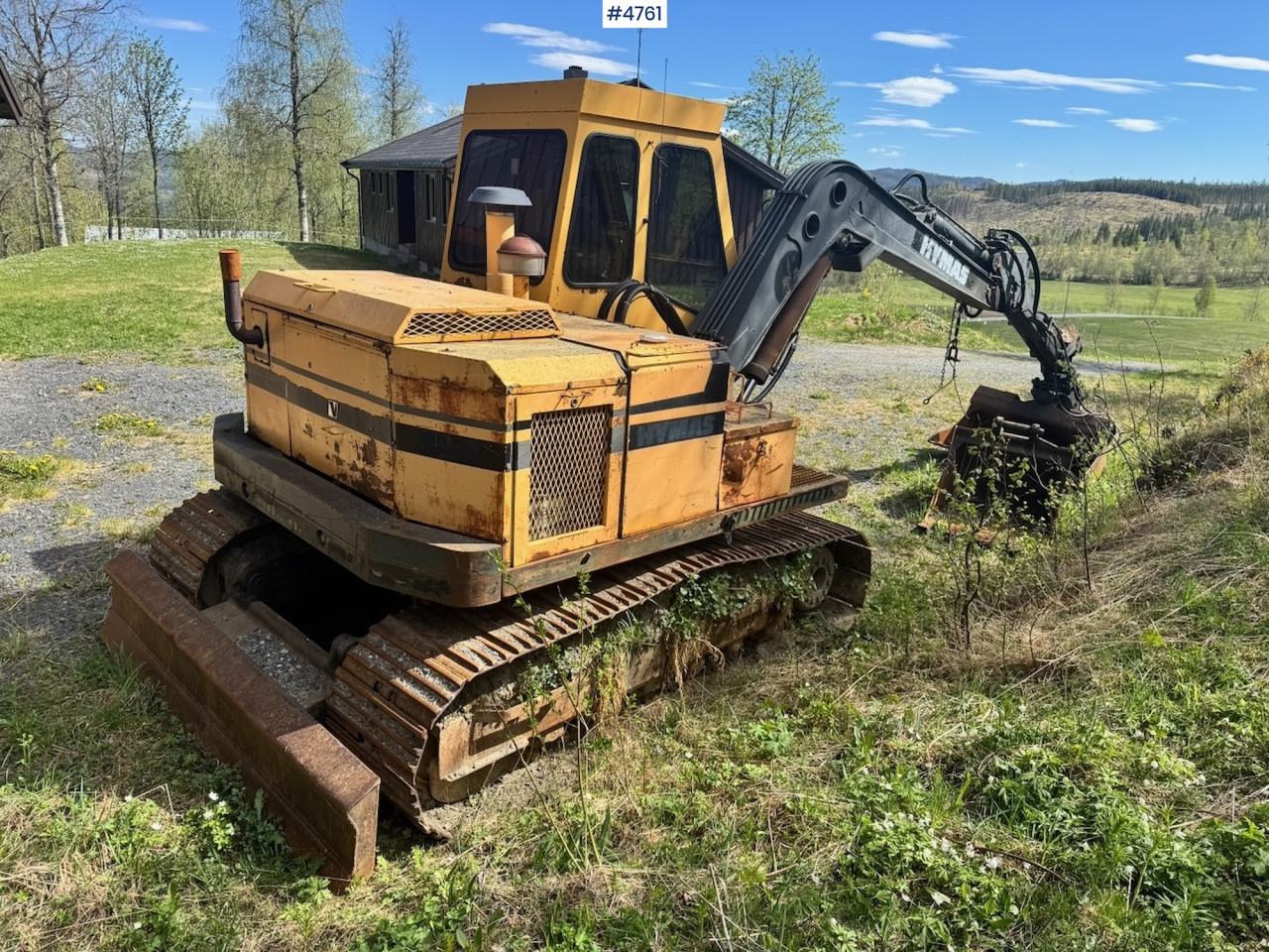 Circa 1990 Hymas 82R Crawler excavator w/ 2 buckets. - Ekskavaator: pilt 5 Circa 1990 Hymas 82R Crawler excavator w/ 2 buckets. - Ekskavaator: pilt 5