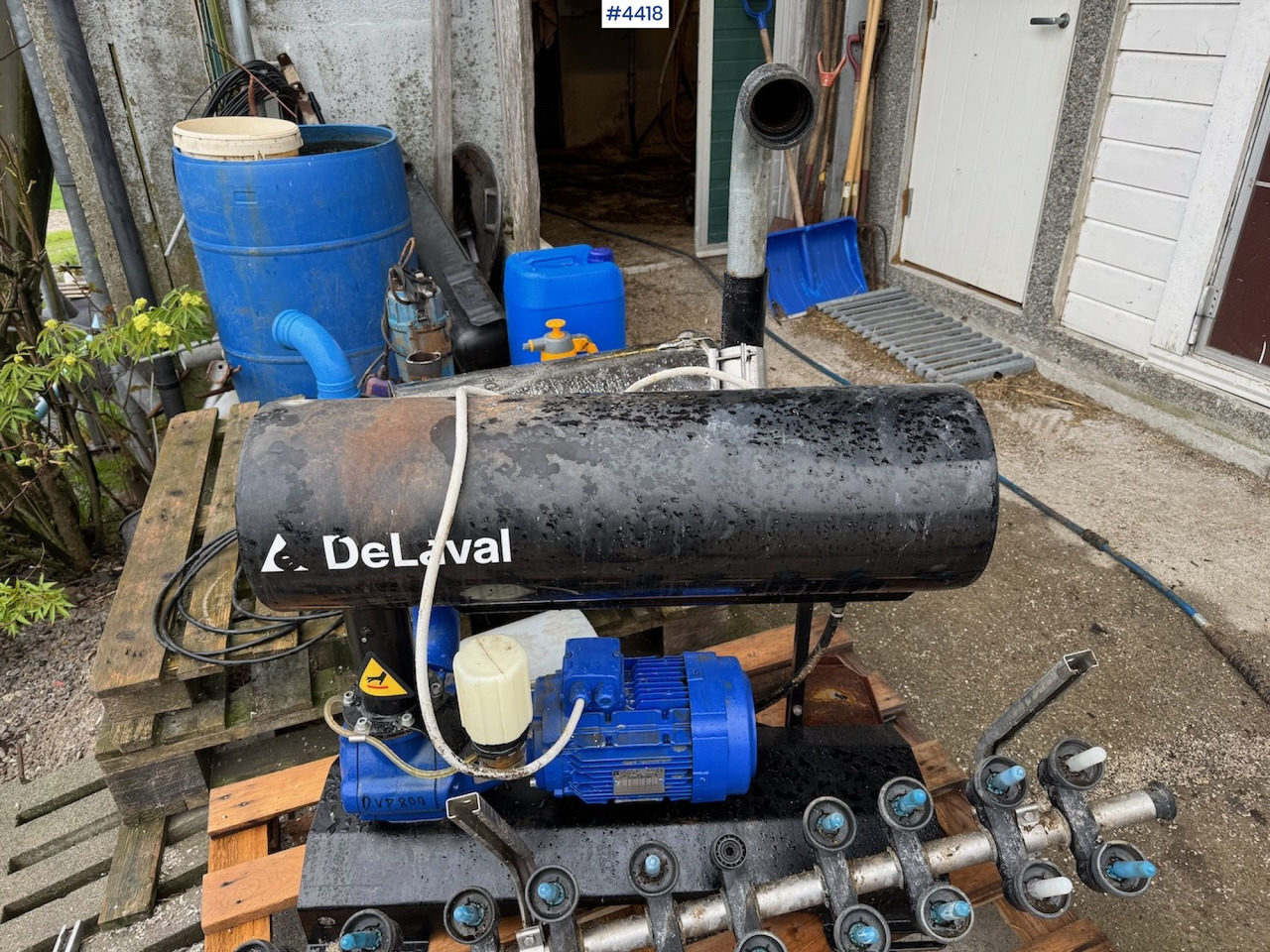 DeLaval DVP 800 Vacuum pump. - Loomakasvatusseadmed: pilt 3 DeLaval DVP 800 Vacuum pump. - Loomakasvatusseadmed: pilt 3