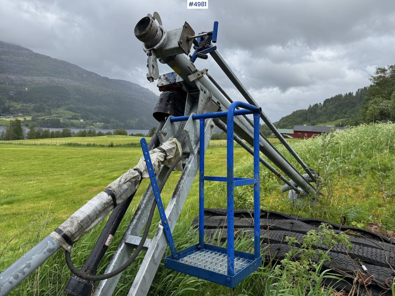 Delaval 4,5 m Manure pump. - Väetamisseadmed: pilt 1 Delaval 4,5 m Manure pump. - Väetamisseadmed: pilt 1