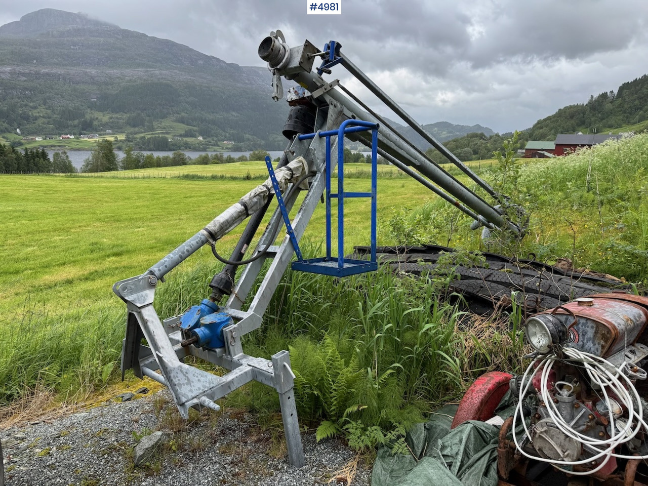Delaval 4,5 m Manure pump. - Väetamisseadmed: pilt 3 Delaval 4,5 m Manure pump. - Väetamisseadmed: pilt 3