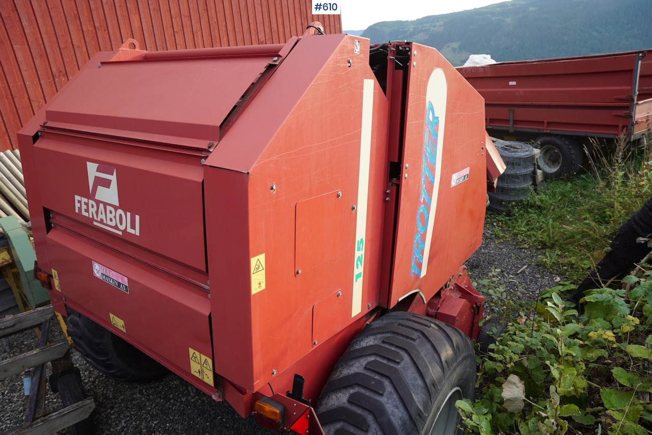 Kaarutusseadmed Feraboli Trotter 125 round baler: pilt 7