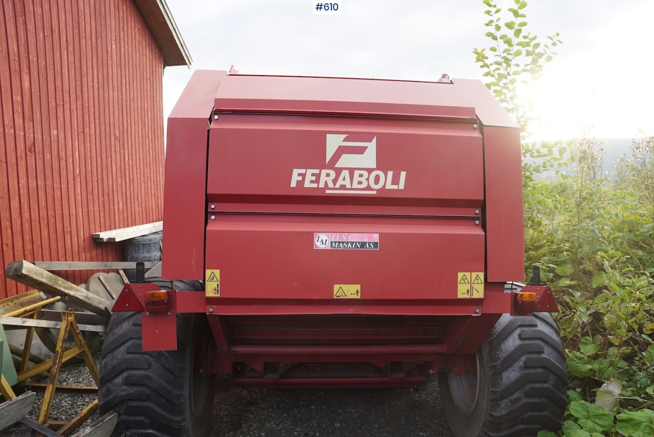 Kaarutusseadmed Feraboli Trotter 125 round baler: pilt 6
