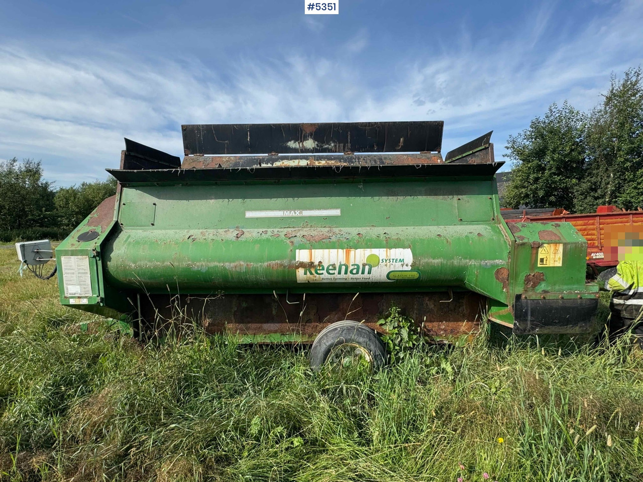 Keenan classic 140 forage mixer - Loomakasvatusseadmed: pilt 2 Keenan classic 140 forage mixer - Loomakasvatusseadmed: pilt 2