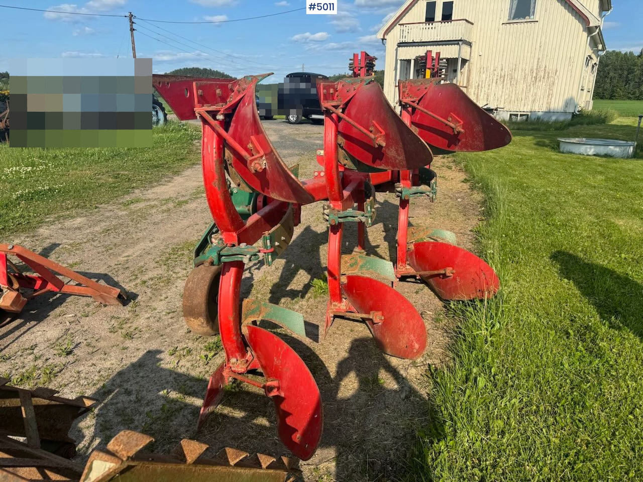 Kverneland Mod. E 3-blade reversible plough - Maaharimisseadmed: pilt 1 Kverneland Mod. E 3-blade reversible plough - Maaharimisseadmed: pilt 1