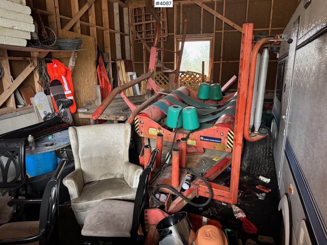 Kverneland Taarup 7515 Round Bale Wrapper - Kaarutusseadmed: pilt 2 Kverneland Taarup 7515 Round Bale Wrapper - Kaarutusseadmed: pilt 2