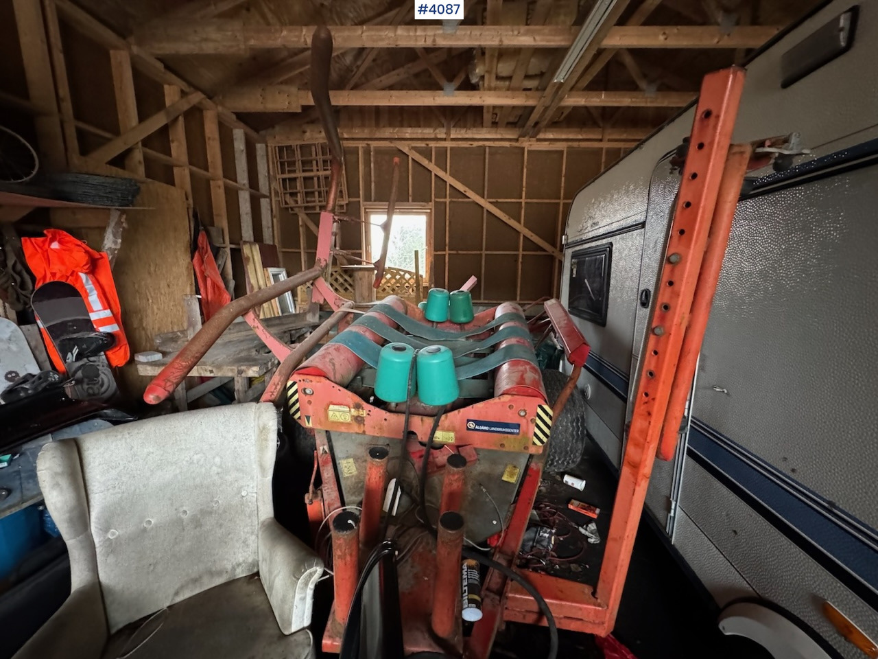 Kverneland Taarup 7515 Round Bale Wrapper - Kaarutusseadmed: pilt 3 Kverneland Taarup 7515 Round Bale Wrapper - Kaarutusseadmed: pilt 3