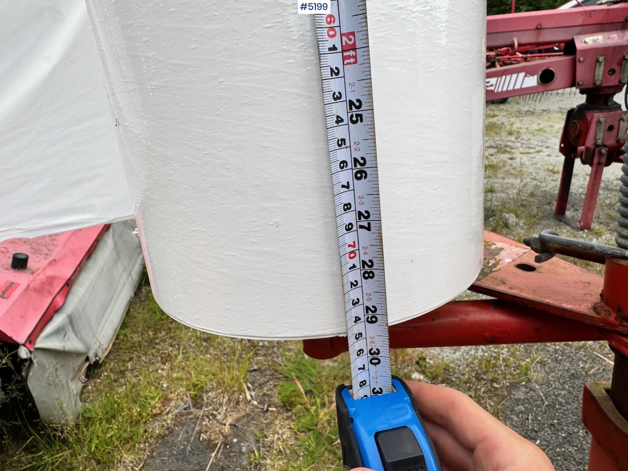 Kverneland UN7515 Round Bale Wrapper - Kaarutusseadmed: pilt 5 Kverneland UN7515 Round Bale Wrapper - Kaarutusseadmed: pilt 5