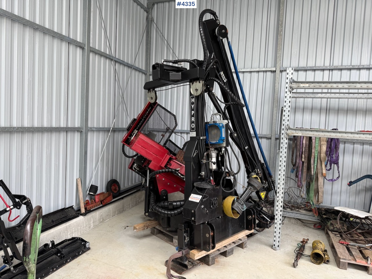 2014 Hypro 450 XL Harvesting unit for tractor. - Lisaseade - Metsandusseadmed: pilt 2 2014 Hypro 450 XL Harvesting unit for tractor. - Lisaseade - Metsandusseadmed: pilt 2