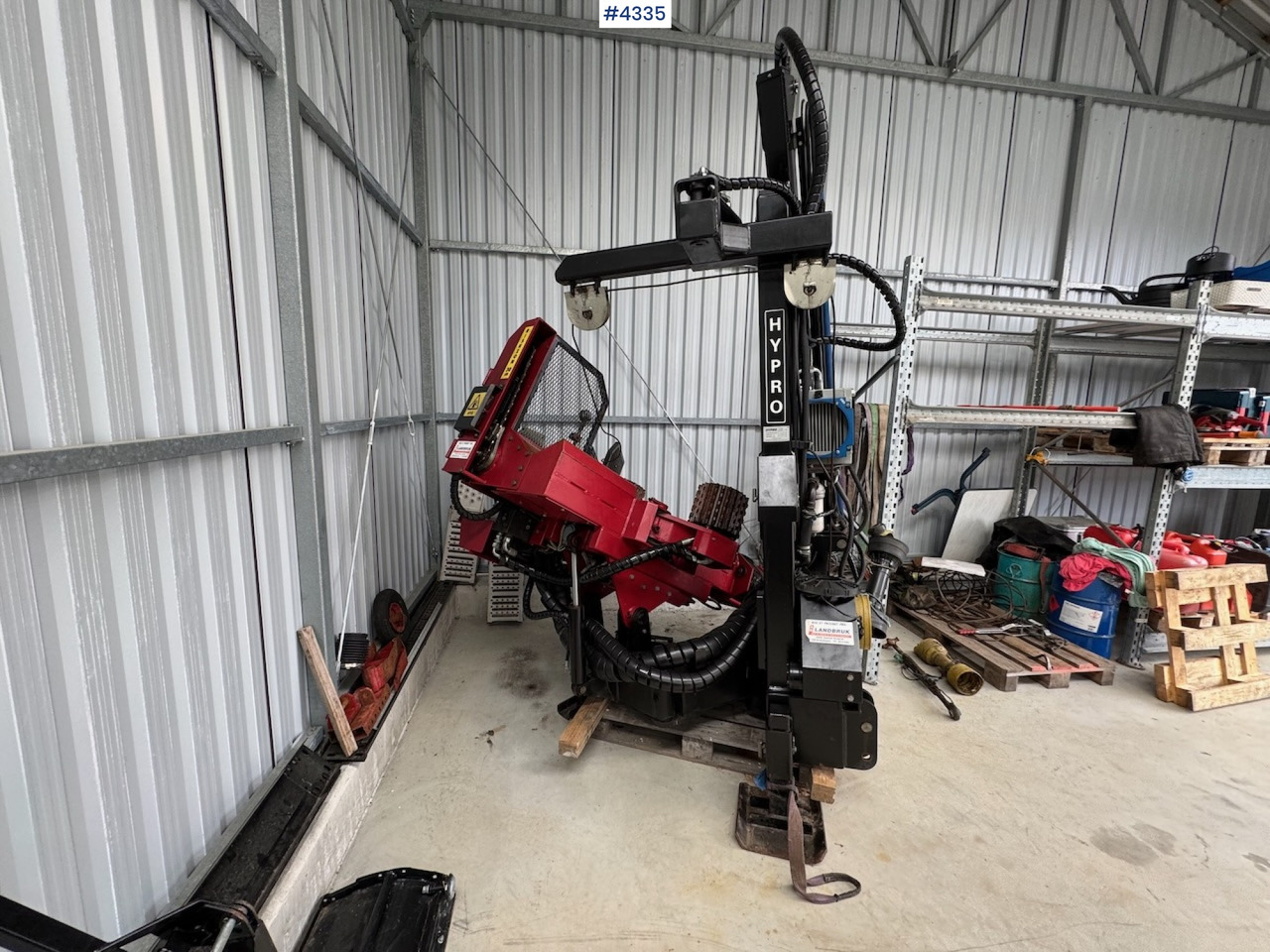 2014 Hypro 450 XL Harvesting unit for tractor. - Lisaseade - Metsandusseadmed: pilt 1 2014 Hypro 450 XL Harvesting unit for tractor. - Lisaseade - Metsandusseadmed: pilt 1