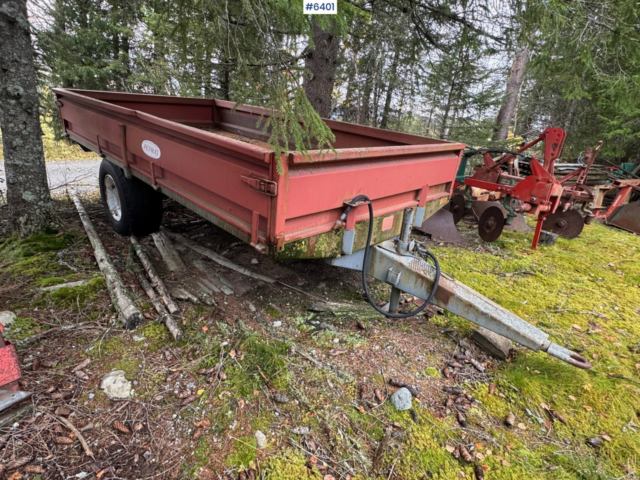 Petmas tractor trailer w/ grain frames - Põllutöö järelhaagis: pilt 2 Petmas tractor trailer w/ grain frames - Põllutöö järelhaagis: pilt 2
