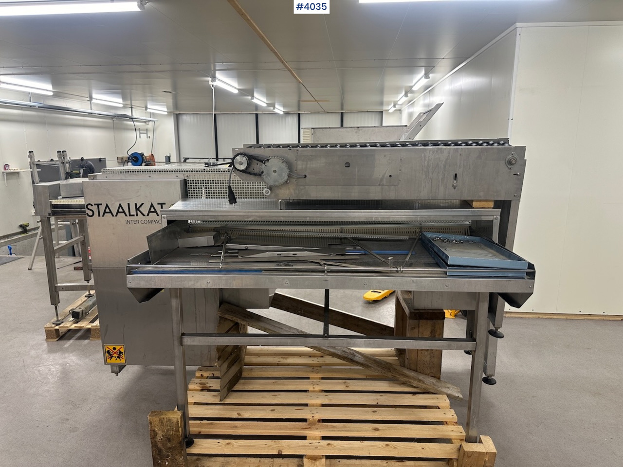 Sanovo Staalkat Inter compacta egg sorting machine - Loomakasvatusseadmed: pilt 1 Sanovo Staalkat Inter compacta egg sorting machine - Loomakasvatusseadmed: pilt 1