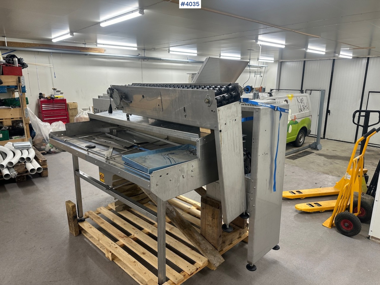 Sanovo Staalkat Inter compacta egg sorting machine - Loomakasvatusseadmed: pilt 5 Sanovo Staalkat Inter compacta egg sorting machine - Loomakasvatusseadmed: pilt 5