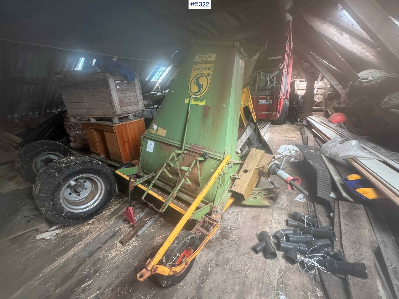 Serigstad FS 134 Forage harvester - Kaarutusseadmed: pilt 1 Serigstad FS 134 Forage harvester - Kaarutusseadmed: pilt 1