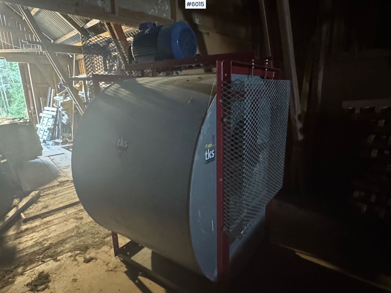 TKS hay dryer w/ cannon and telescopic tube - Kaarutusseadmed: pilt 1 TKS hay dryer w/ cannon and telescopic tube - Kaarutusseadmed: pilt 1