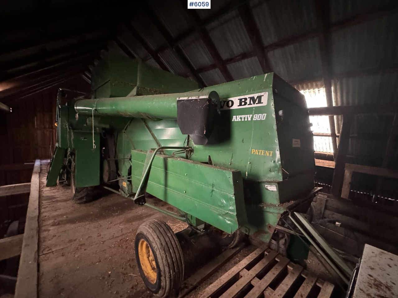 Volvo BM Aktiv 800 combine harvester - Kombain: pilt 4 Volvo BM Aktiv 800 combine harvester - Kombain: pilt 4