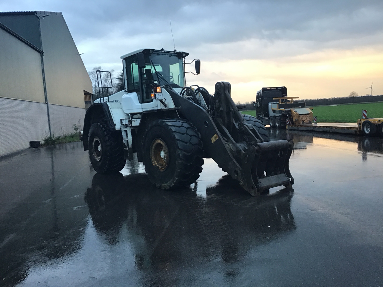 Rataslaadur volvo 180F long boom: pilt 7