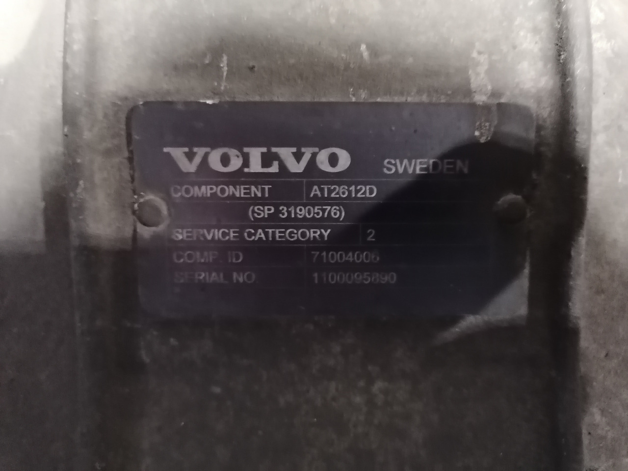 VOLVO remanufactured gearbox AT2612D - Käigukast: pilt 5 VOLVO remanufactured gearbox AT2612D - Käigukast: pilt 5