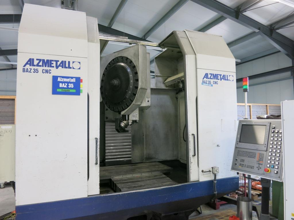ALZMETALL BAZ 35 CNC 120.60 - CNC töötlemiskeskus: pilt 1 ALZMETALL BAZ 35 CNC 120.60 - CNC töötlemiskeskus: pilt 1