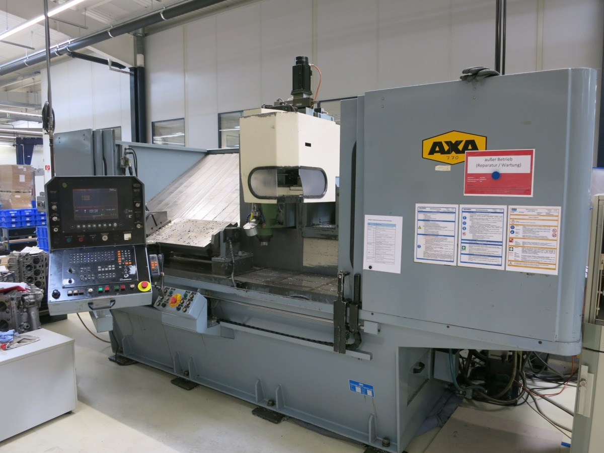 AXA VC2 - CNC töötlemiskeskus: pilt 1 AXA VC2 - CNC töötlemiskeskus: pilt 1