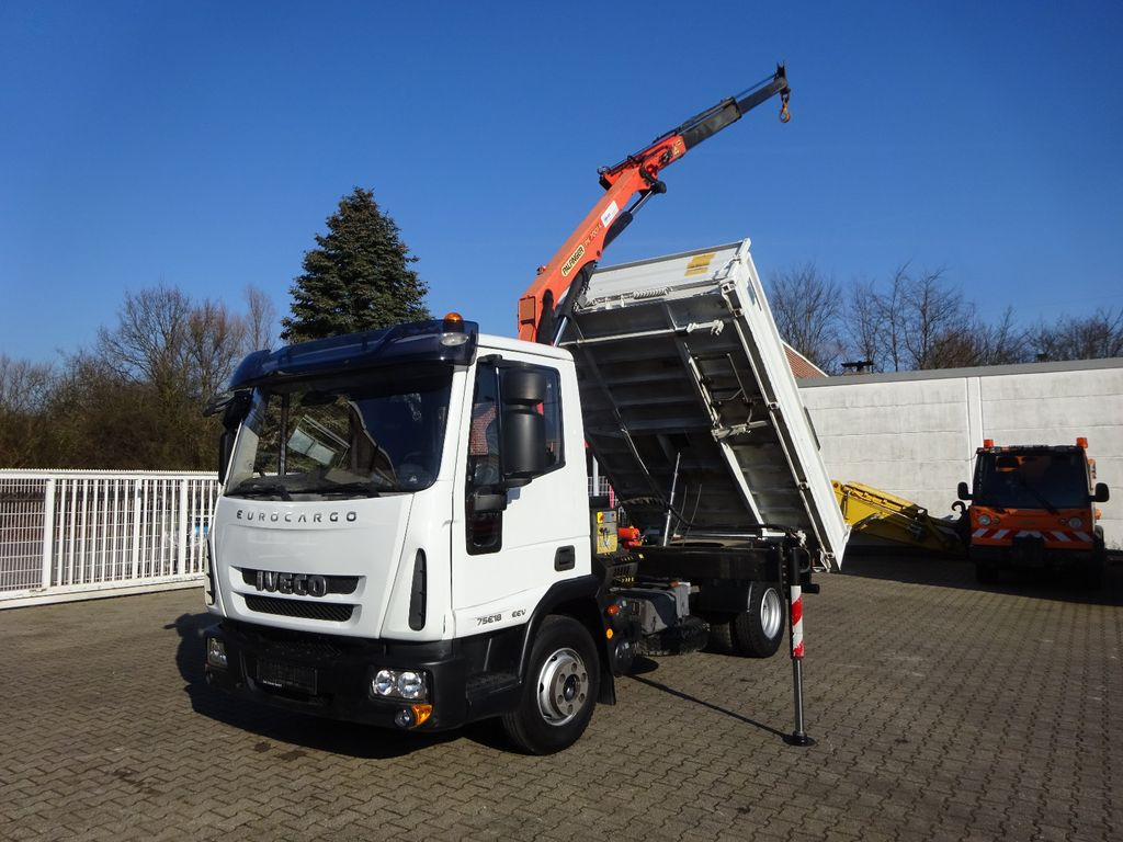 Iveco ML75E18K MEILLER 3Skipper mit PK 7001 Kran 4x2 Iveco ML75E18K MEILLER 3Skipper mit PK 7001 Kran 4x2 - Kallurauto, Kraanaga veoauto: pilt 1 Iveco ML75E18K MEILLER 3Skipper mit PK 7001 Kran 4x2 Iveco ML75E18K MEILLER 3Skipper mit PK 7001 Kran 4x2 - Kallurauto, Kraanaga veoauto: pilt 1