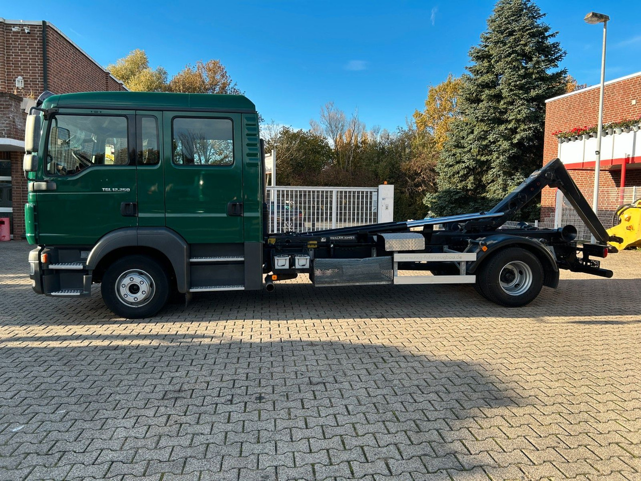 Konkstõstukiga veoauto MAN 12.250  Doppelkabine Abroller: pilt 7
