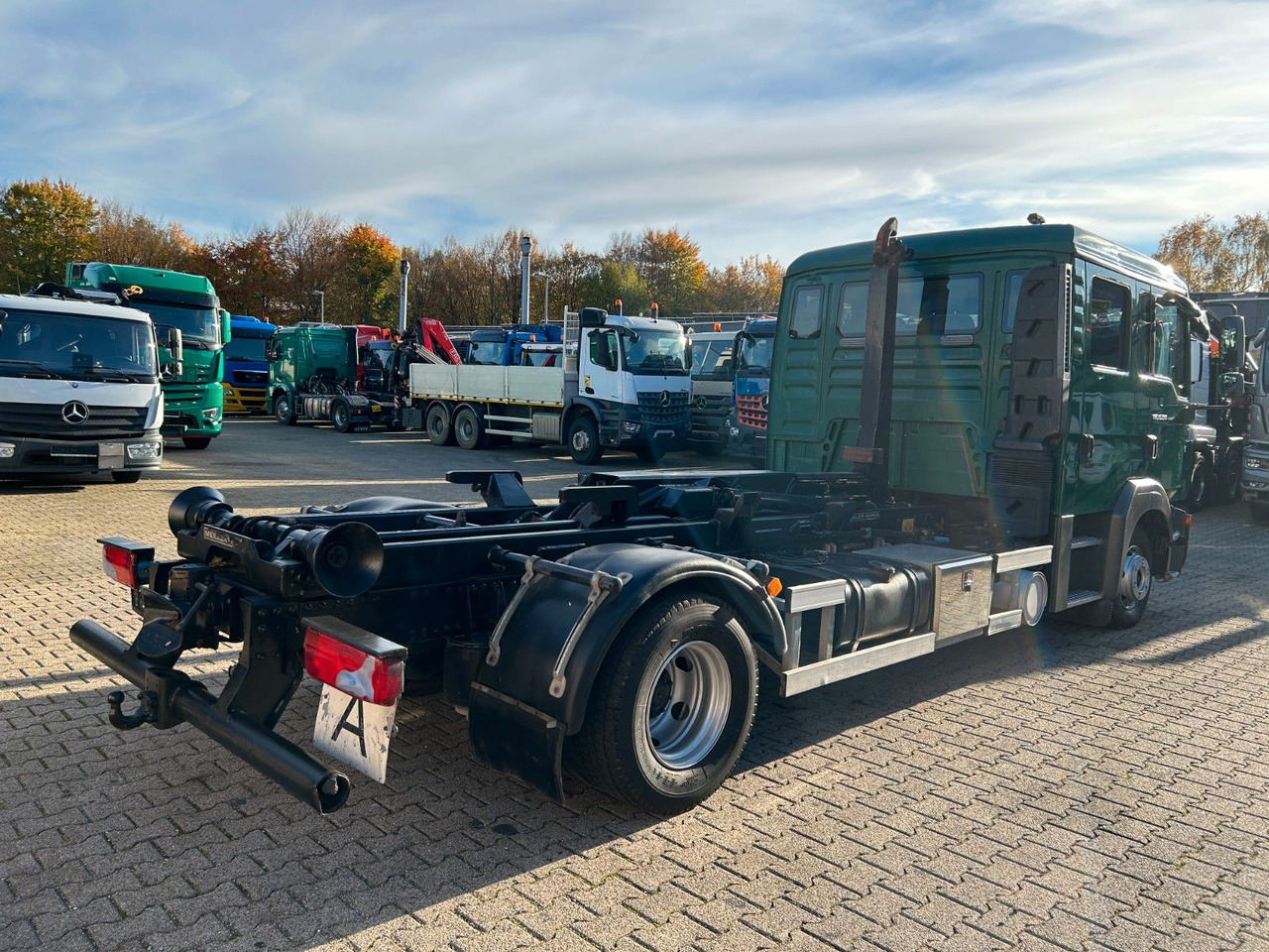Konkstõstukiga veoauto MAN 12.250  Doppelkabine Abroller: pilt 11
