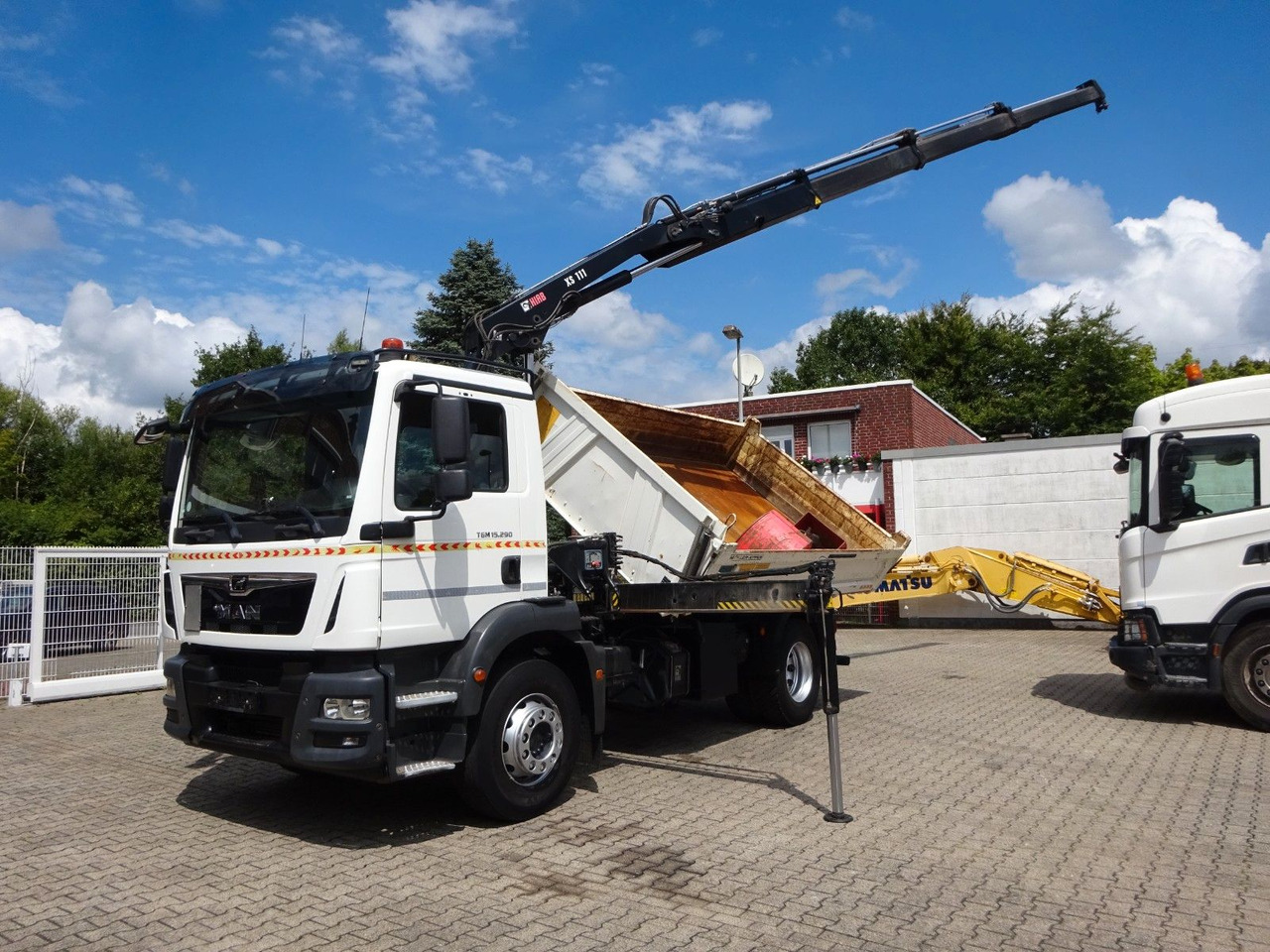 MAN 15.290 TGM 3Skipper + HIAB 111-B3 HIDUO Kran 4x2 - Kallurauto, Kraanaga veoauto: pilt 4 MAN 15.290 TGM 3Skipper + HIAB 111-B3 HIDUO Kran 4x2 - Kallurauto, Kraanaga veoauto: pilt 4