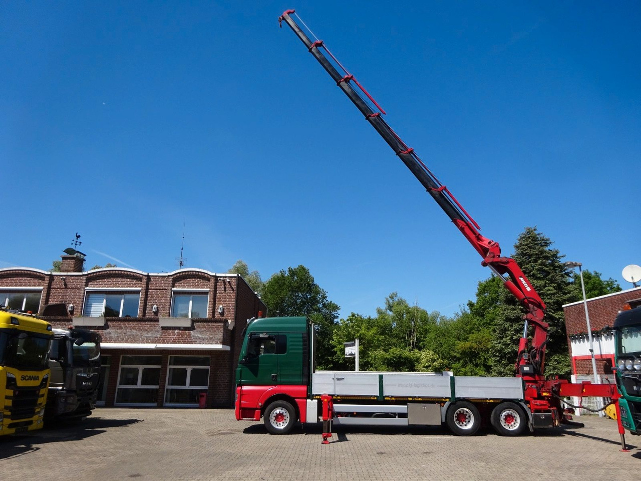 MAN 26.480 TGX + MKG HLK531 Kran +Lift-Lenkachse - Kraanaga veoauto: pilt 3 MAN 26.480 TGX + MKG HLK531 Kran +Lift-Lenkachse - Kraanaga veoauto: pilt 3