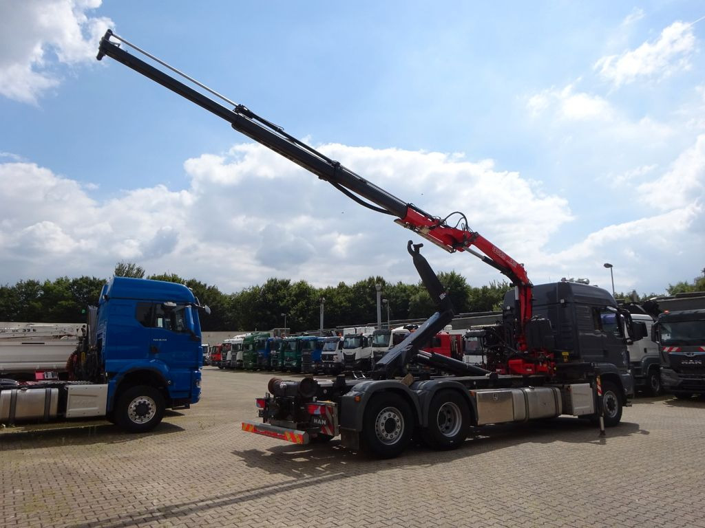 MAN 26.500 Abroller + Fassi F125A Kran 6x2-4 Allrad - Konkstõstukiga veoauto, Kraanaga veoauto: pilt 5 MAN 26.500 Abroller + Fassi F125A Kran 6x2-4 Allrad - Konkstõstukiga veoauto, Kraanaga veoauto: pilt 5