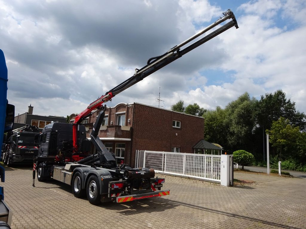 MAN 26.500 Abroller + Fassi F125A Kran 6x2-4 Allrad - Kraanaga veoauto, Konkstõstukiga veoauto: pilt 4 MAN 26.500 Abroller + Fassi F125A Kran 6x2-4 Allrad - Kraanaga veoauto, Konkstõstukiga veoauto: pilt 4