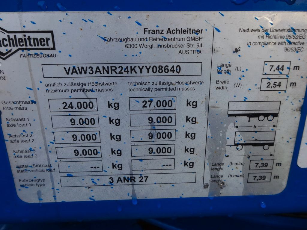 Metsaveok, Kraanaga veoauto MAN 28.500 TGS mit EPSILON-Kran+Achleitner Anhänger: pilt 17