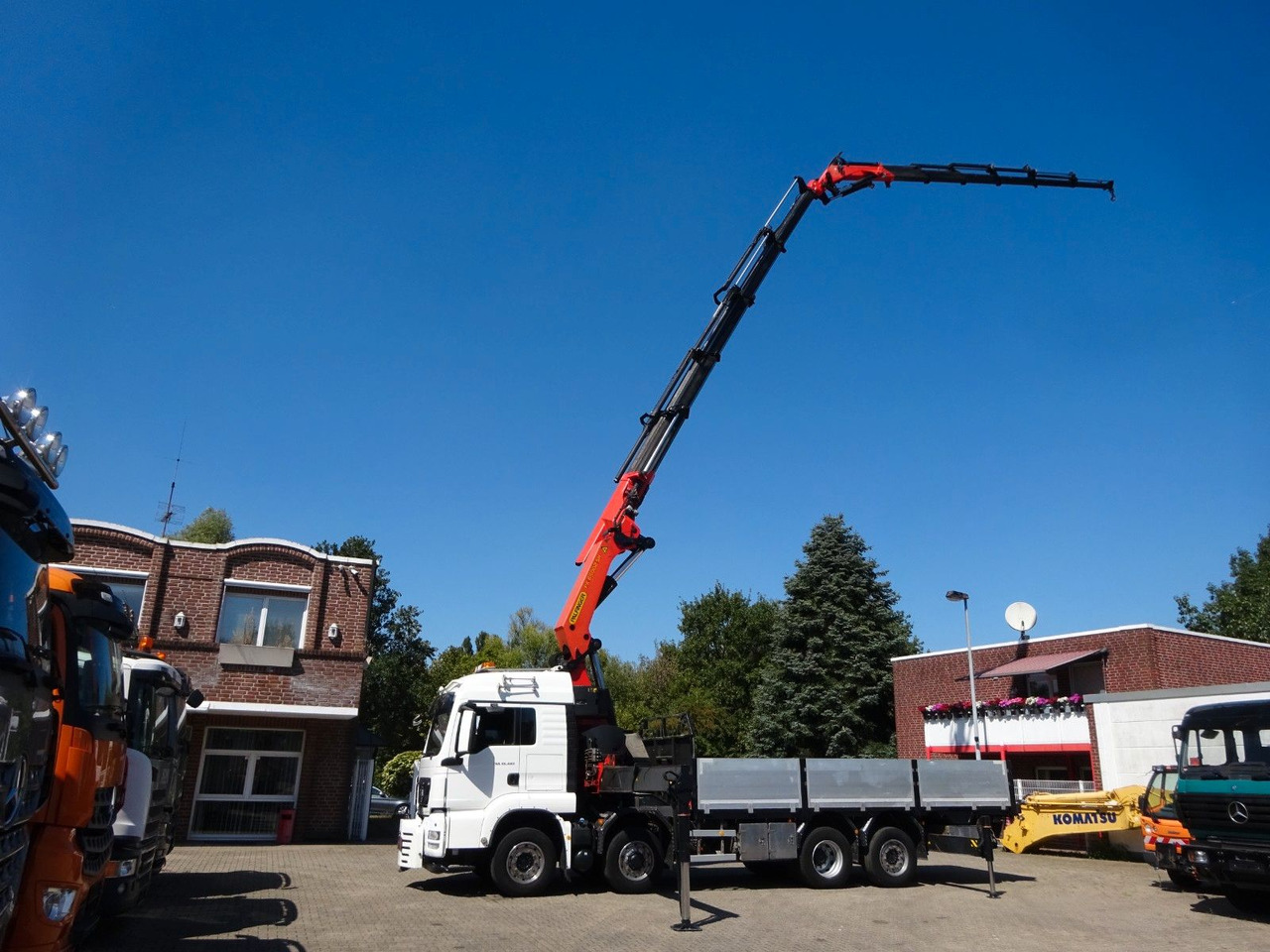 MAN 35.480 HYDRO TGS Pritsche + PK 65002 Kran 8x2-4 - Kraanaga veoauto: pilt 3 MAN 35.480 HYDRO TGS Pritsche + PK 65002 Kran 8x2-4 - Kraanaga veoauto: pilt 3