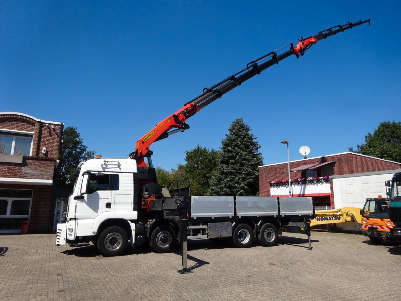 MAN 35.480 TGS Pritsche + PK 65002 Kran 8x2 - Kraanaga veoauto: pilt 5 MAN 35.480 TGS Pritsche + PK 65002 Kran 8x2 - Kraanaga veoauto: pilt 5