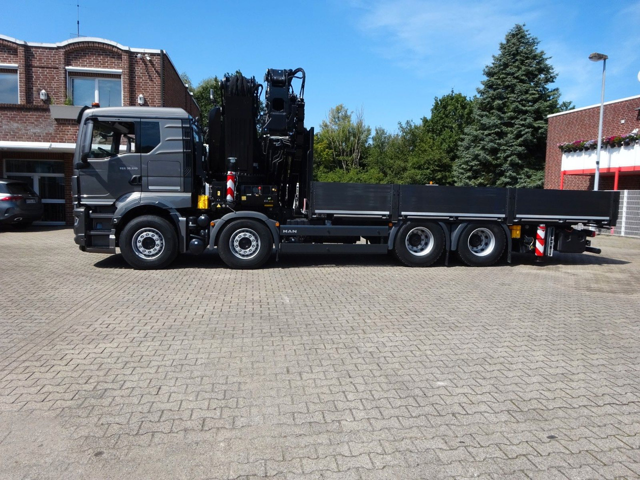 Kraanaga veoauto, Madelveok/ Platvormveok MAN 35.510 P+ 955 Effer jib Seilwind(100t Meterkran MAN 35.510 P+ 955 Effer jib Seilwind(100t Meterkran: pilt 10