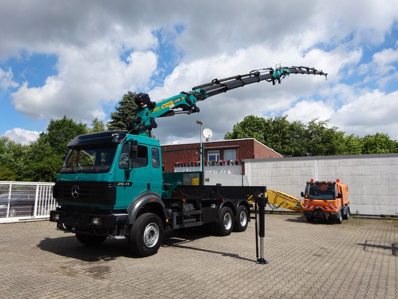 Mercedes-Benz 2631 + PK 36002 von 2007 4+6 mit Seilwinde - Kraanaga veoauto: pilt 4 Mercedes-Benz 2631 + PK 36002 von 2007 4+6 mit Seilwinde - Kraanaga veoauto: pilt 4