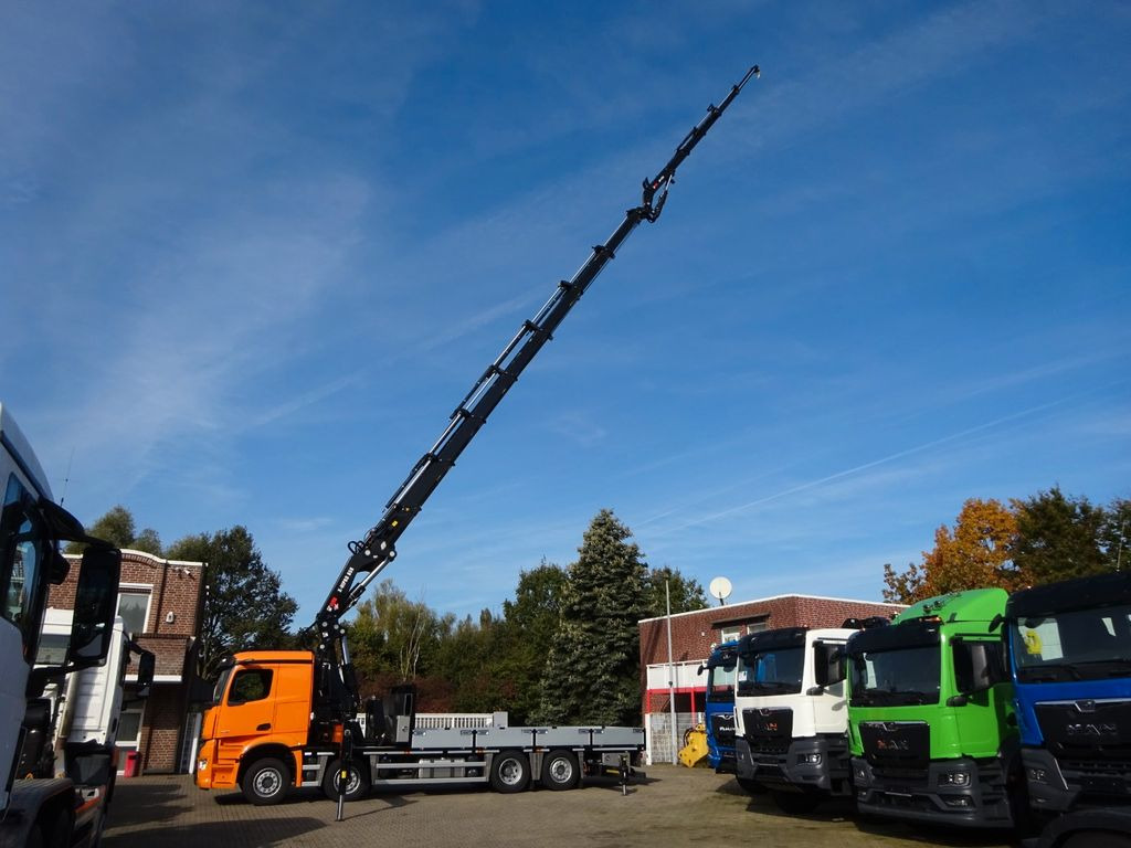 Mercedes-Benz 3751 Arocs Pritsche + HIAB 858 + JIB 8x2 - Kraanaga veoauto, Madelveok/ Platvormveok: pilt 5 Mercedes-Benz 3751 Arocs Pritsche + HIAB 858 + JIB 8x2 - Kraanaga veoauto, Madelveok/ Platvormveok: pilt 5
