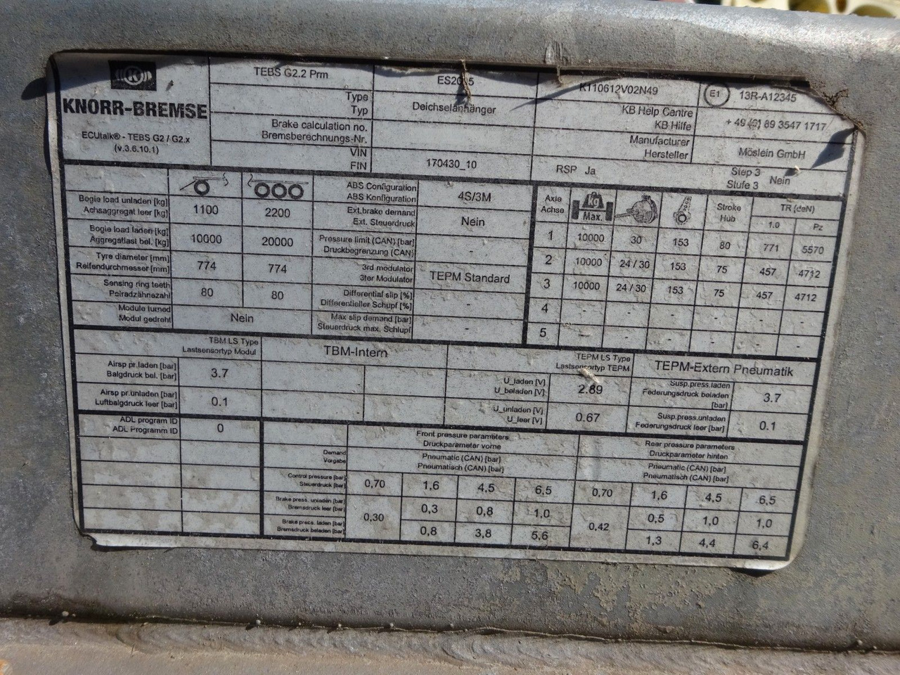 Madal platvorm järelhaagis Möslein Tieflader Anhänger mit 3 Achsen und Rampen: pilt 16 Madal platvorm järelhaagis Möslein Tieflader Anhänger mit 3 Achsen und Rampen: pilt 16