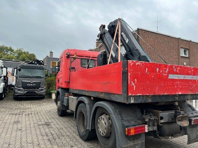 Scania 124 L 470 Pritsche + MKG HLK 201 HP 6x2 - Madelveok/ Platvormveok, Kraanaga veoauto: pilt 3 Scania 124 L 470 Pritsche + MKG HLK 201 HP 6x2 - Madelveok/ Platvormveok, Kraanaga veoauto: pilt 3