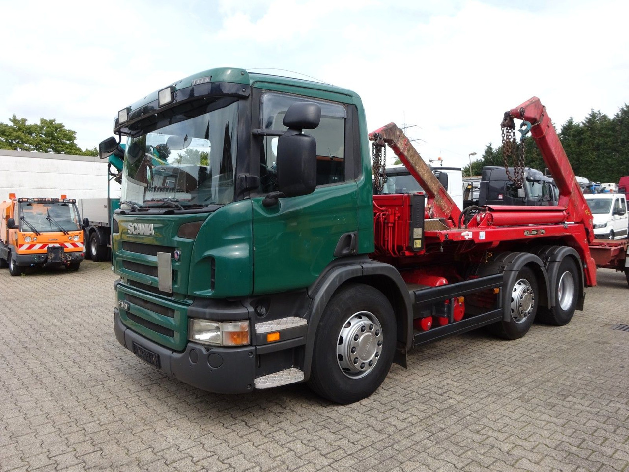 Scania P310 Absetzkipper MEILLER mit Lift+Lenkachse 6x2 - Kallurauto: pilt 2 Scania P310 Absetzkipper MEILLER mit Lift+Lenkachse 6x2 - Kallurauto: pilt 2