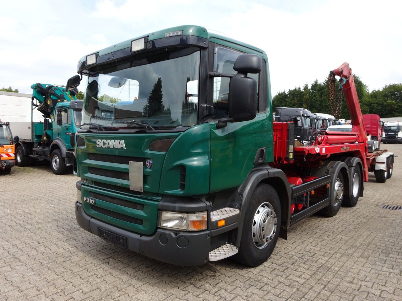 Scania P310 Absetzkipper MEILLER mit Lift+Lenkachse 6x2 - Kallurauto: pilt 1 Scania P310 Absetzkipper MEILLER mit Lift+Lenkachse 6x2 - Kallurauto: pilt 1