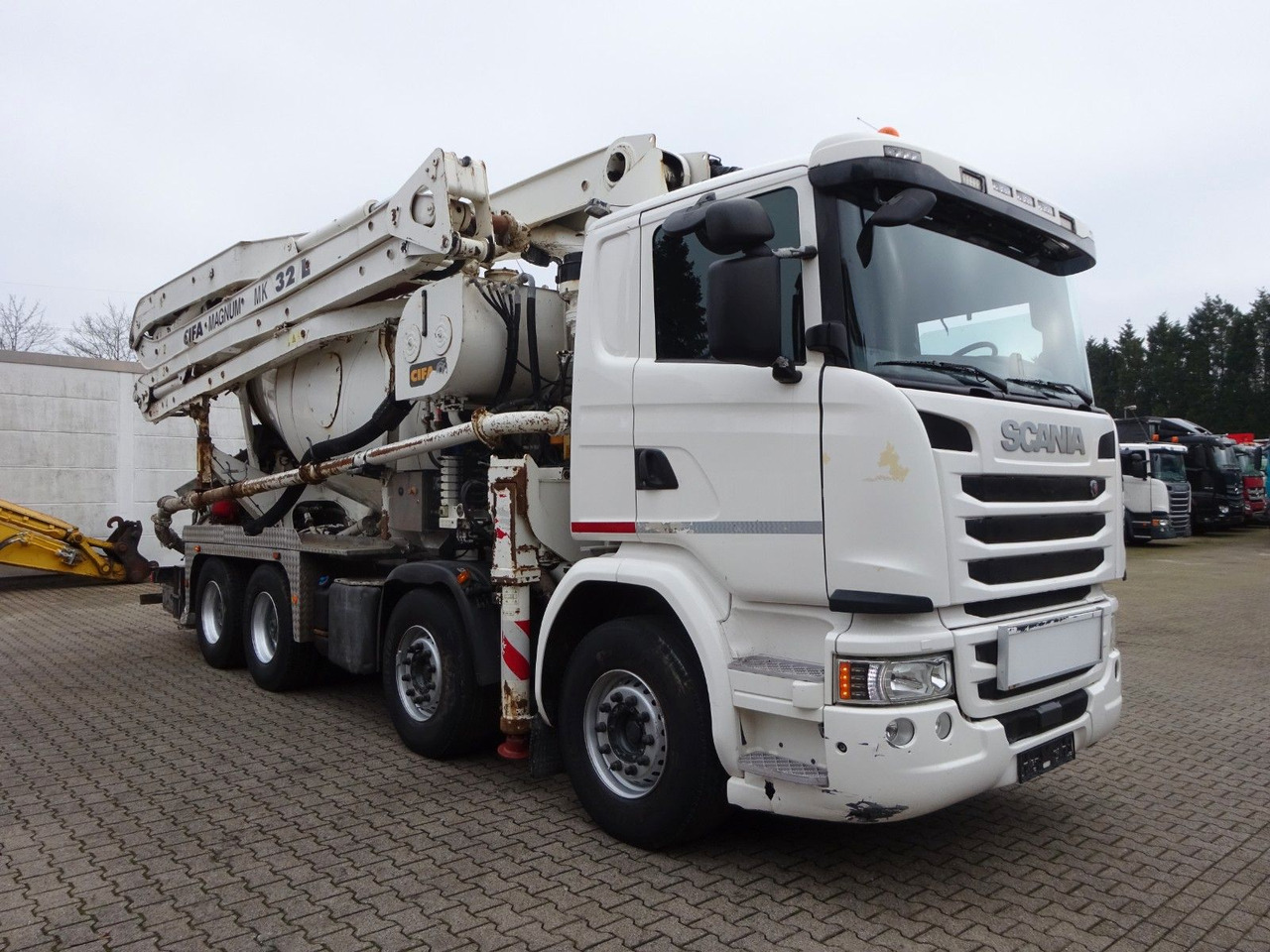 Scania PUMI CIFA 32 Meter 4 Knick. Scania PUMI CIFA 32 Meter 4 Knick. - Betoonipump: pilt 1 Scania PUMI CIFA 32 Meter 4 Knick. Scania PUMI CIFA 32 Meter 4 Knick. - Betoonipump: pilt 1