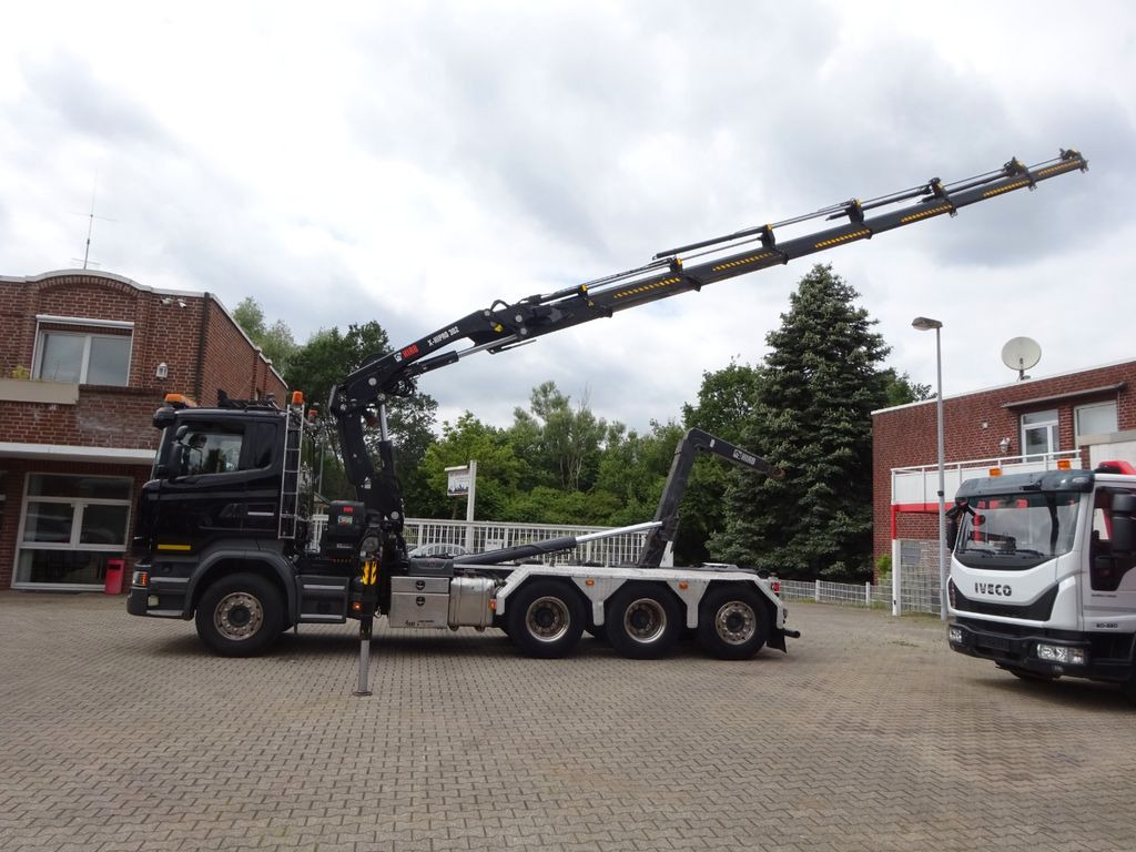 Scania R490 Abroller + HIAB 302E-6 Bj.2021 !Kran TRIDEM - Konkstõstukiga veoauto, Kraanaga veoauto: pilt 1 Scania R490 Abroller + HIAB 302E-6 Bj.2021 !Kran TRIDEM - Konkstõstukiga veoauto, Kraanaga veoauto: pilt 1