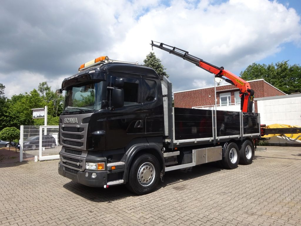 Scania R620 V8 Pritsche + PALFINGER 22002EH Kran Scania R620 V8 Pritsche + PALFINGER 22002EH Kran - Kraanaga veoauto, Madelveok/ Platvormveok: pilt 4 Scania R620 V8 Pritsche + PALFINGER 22002EH Kran Scania R620 V8 Pritsche + PALFINGER 22002EH Kran - Kraanaga veoauto, Madelveok/ Platvormveok: pilt 4