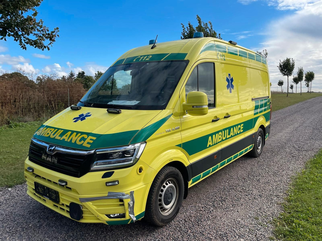 MAN TGE 4.180 Ambulance * 29 400 € netto *RESERVED - Kiirabiauto: pilt 1 MAN TGE 4.180 Ambulance * 29 400 € netto *RESERVED - Kiirabiauto: pilt 1