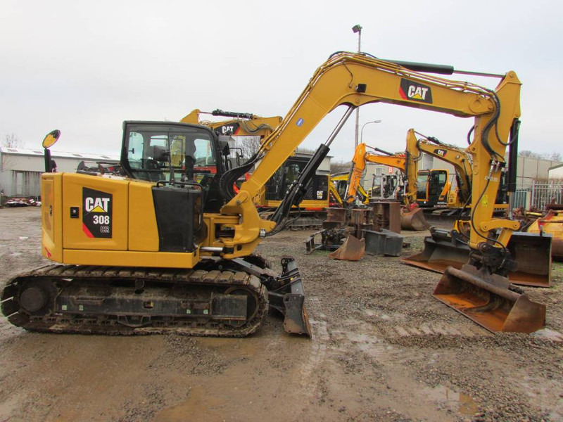 Cat 308 CR Minibagger 59.000 EUR - Miniekskavaator: pilt 5 Cat 308 CR Minibagger 59.000 EUR - Miniekskavaator: pilt 5