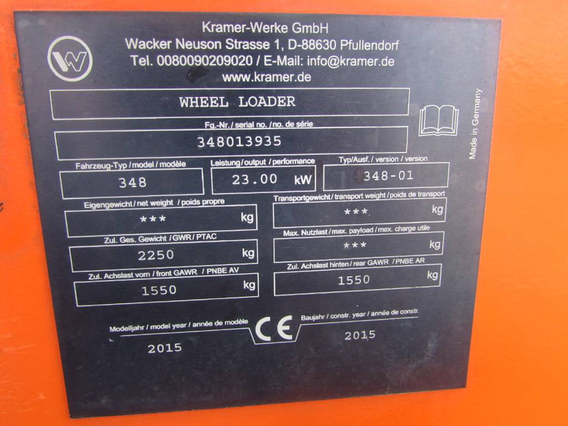 Kramer 5035 Radlader 20.500 EUR - Rataslaadur: pilt 5 Kramer 5035 Radlader 20.500 EUR - Rataslaadur: pilt 5