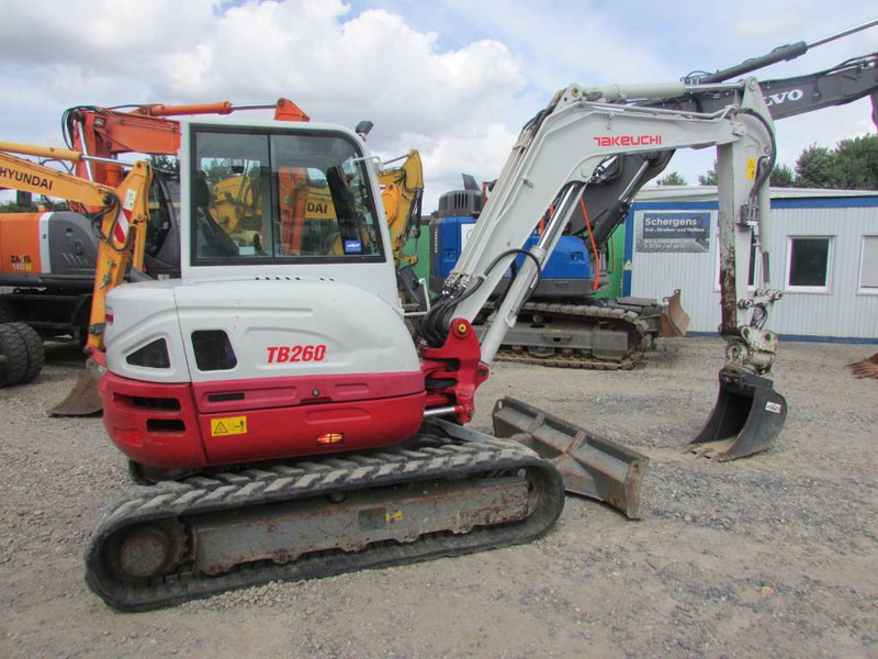 Takeuchi TB 260 Minibagger / AC / 43.500 EUR - Miniekskavaator: pilt 1 Takeuchi TB 260 Minibagger / AC / 43.500 EUR - Miniekskavaator: pilt 1
