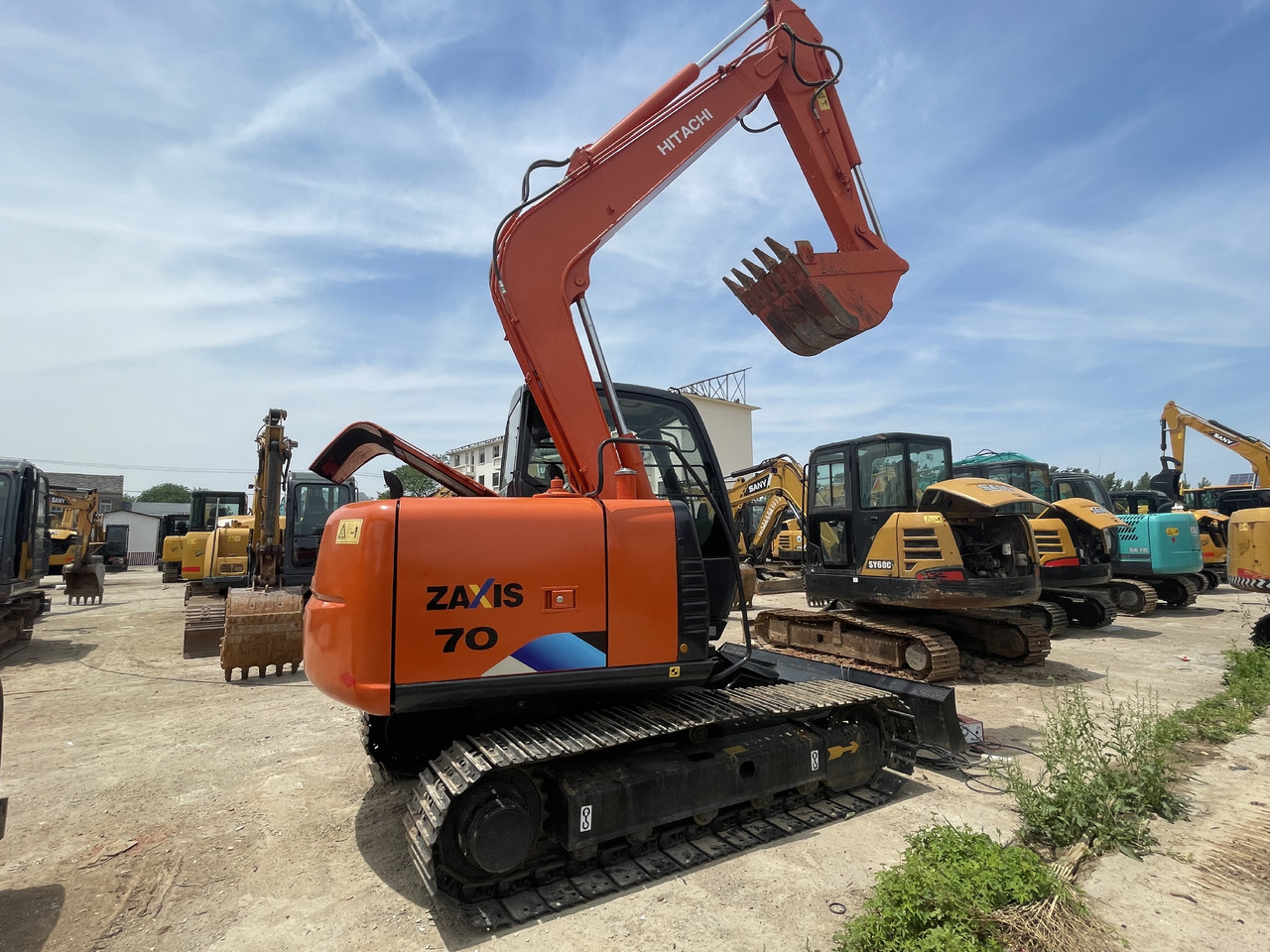Hitachi ZX 70 - Lintekskavaator: pilt 1 Hitachi ZX 70 - Lintekskavaator: pilt 1