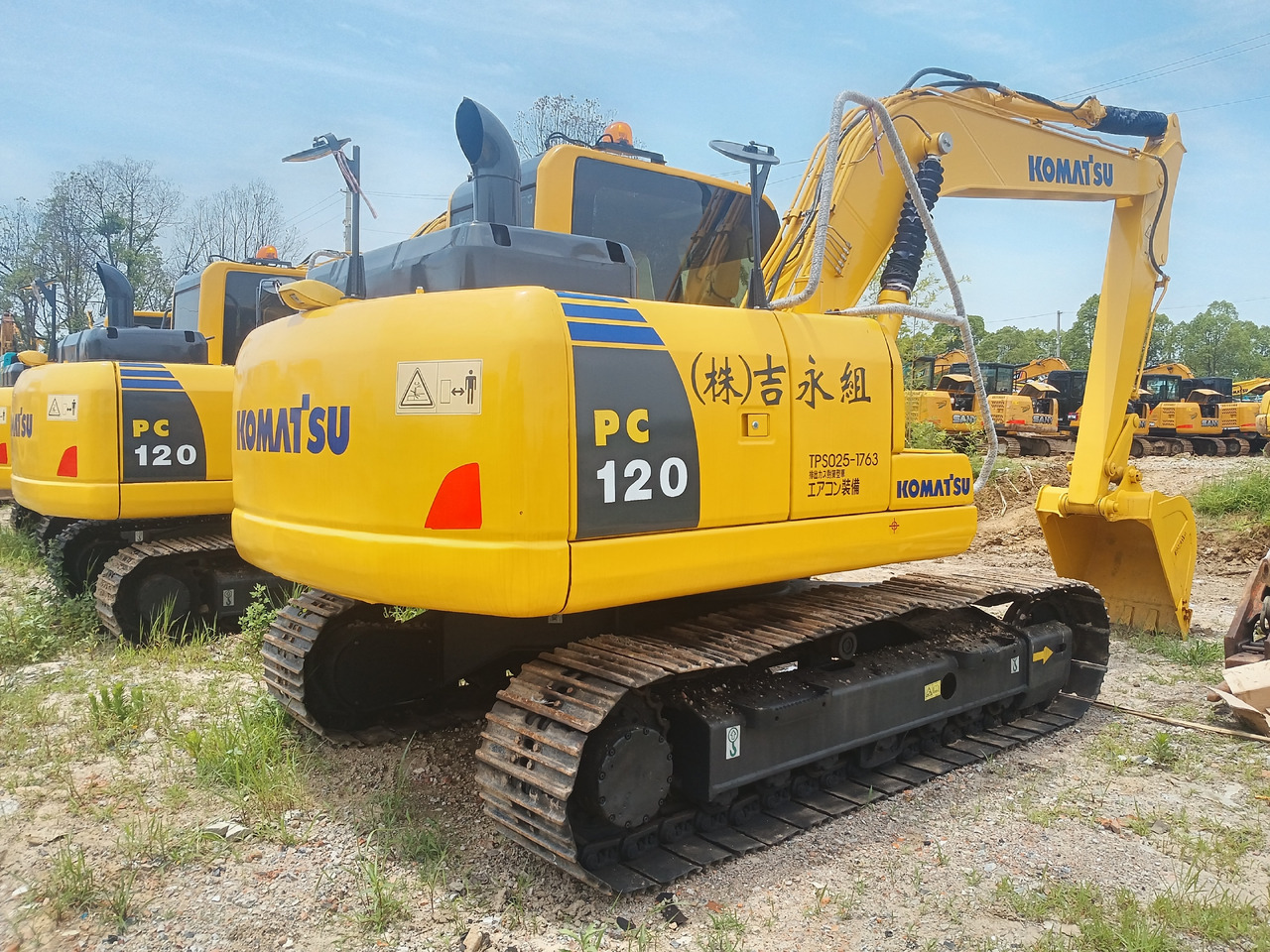 KOMATSU PC120 - Lintekskavaator: pilt 1 KOMATSU PC120 - Lintekskavaator: pilt 1